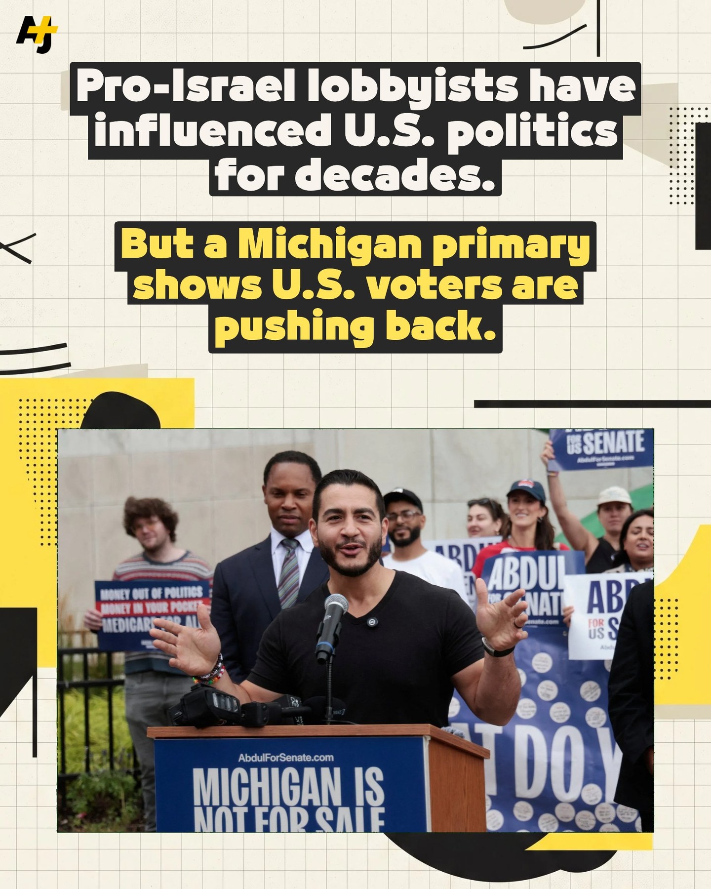 Could a win for Abdul El-Sayed in the Michigan Democratic primary race for U.S. Senate mean the Israel lobby’s influence on U.S. politics is weakening?⁣
⁣
#USA #MichiganPrimary #Election #AbdulElSayed