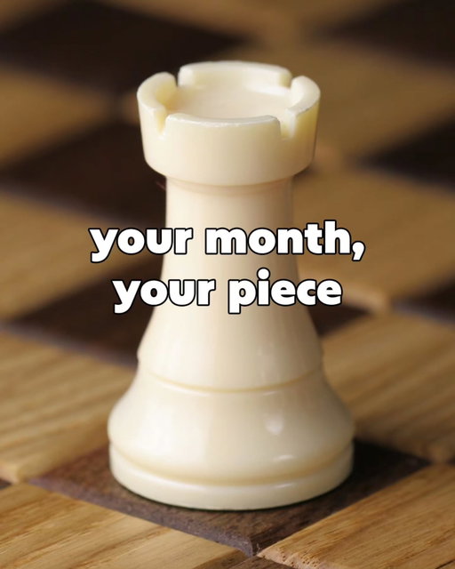 your month your piece ♟️🤭 what did you get?!
