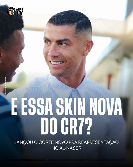 🖐️🚨PAREM AS MÁQUINAS 🚨🖐️

O CRISTIANO RONALDO VOLTOU PRO AL-NASSR E CHEGOU COM UMA SKIN NOVA PRA PRÓXIMA TEMPORADA QUE TÁ CHEGANDO! O QUE ACHARAM? 👀

#CoberturaCazéTV #Original #CristianoRonaldo #Cr7 #cztv05