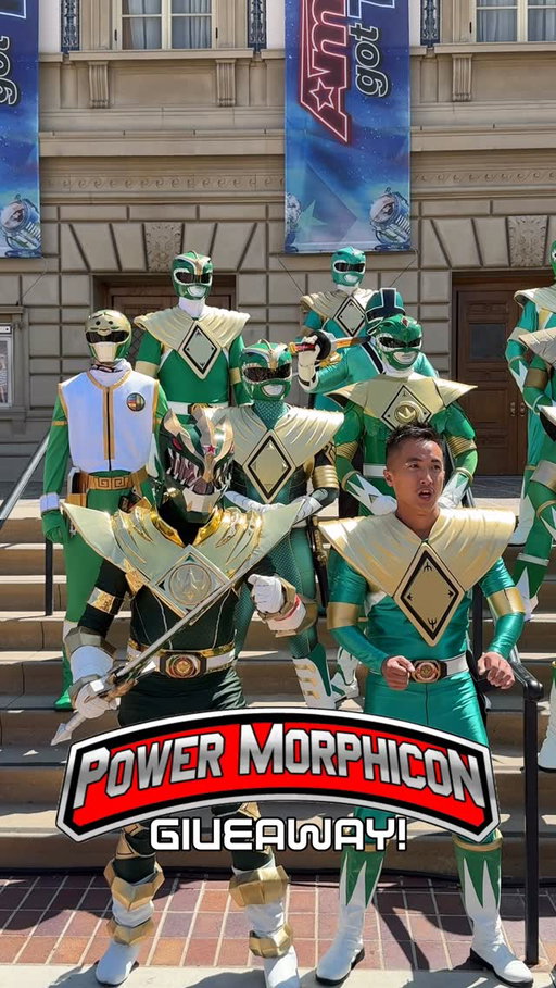 POWER MORPHICON 2026 GIVEAWAY! The World’s Largest Power Ranger Convention is Back at the Pasadena Convention Center. The biggest and only reunion of the Big Bad Beetleborgs! We Teamed Up and Are Giving Way 3 Pairs of Weekend Tickets!!!! (CLOSED)

How to Enter: 

⚡️ Be Sure You Follow @officialpowermorphicon and @adventurezwithdavid right here on Instagram.

⚡️ COMMENT : Your favorite Power Ranger and tag who you’d bring to the Power Morphicon 2026

Contest ends Thursday August 13th, 2026 at 7 PM PST!

Winner will be announced Friday August 14th, 2026 at 7 PM PST! 

ONCE A RANGER, ALWAYS A RANGER! 

#powermorphicon #mmpr #powerrangers #adventurezwithdavid #mightymorphinpowerrangers 

* not afflicted with Instagram