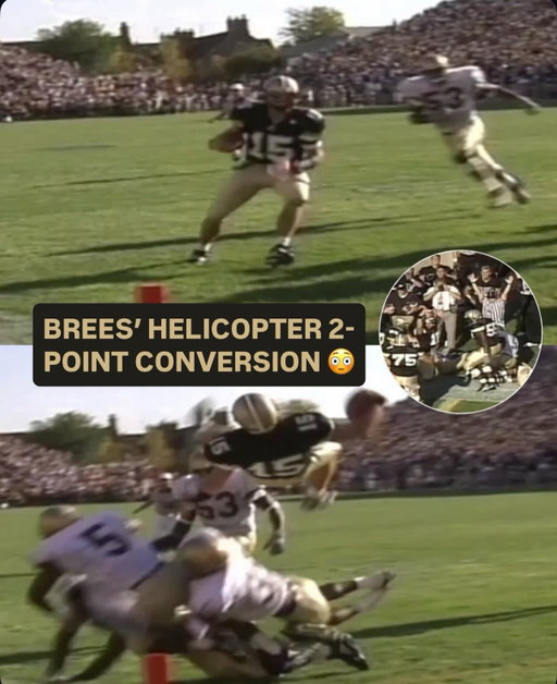 Next stop: Canton 🏈

We’re getting ready for Drew Brees’ @profootballhof enshrinement with his memorable effort in a 1999 win over Notre Dame.