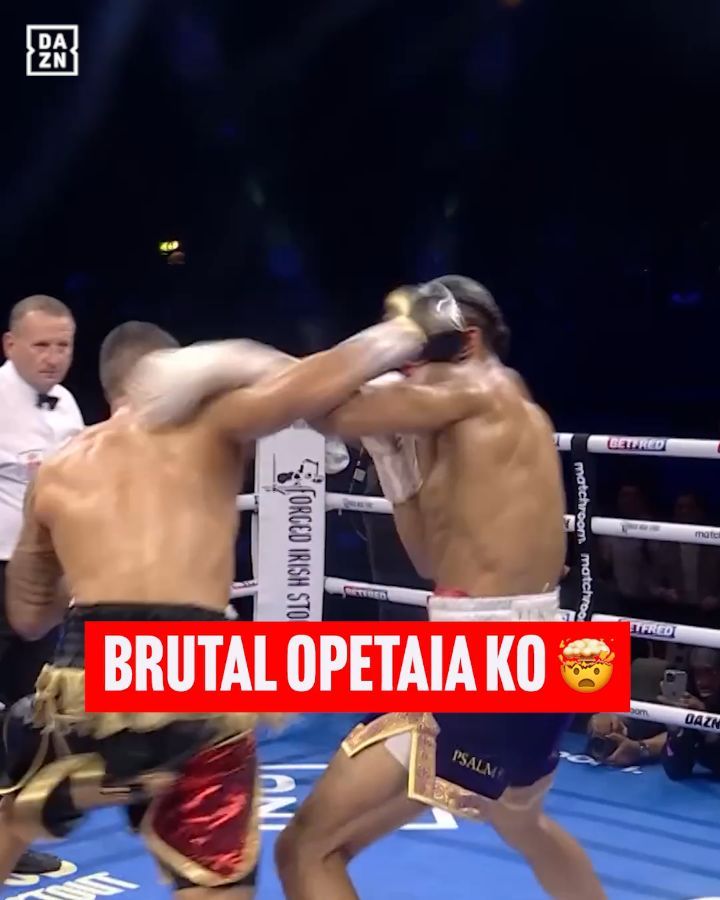 ⏪ Flashback to Jai Opetaia's impressive demolition of Jordan Thompson in 2023 💥 

Opetaia returns to defend his Ring and Zuffa cruiserweight titles against Noel Mikaelian in the co-main event of Ryan Garcia vs Conor Benn next month 🔥 

#GarciaBenn l Sept 12th in Las Vegas 🥊