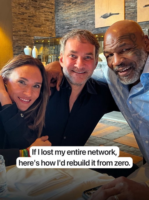 Comment “DINNER” and I’ll send you the full playbook.

Your network can disappear overnight. The table is how you build it back. 🍽️

I’ve spent decades building relationships, and if I lost every single one tomorrow, I wouldn’t go to a networking event. I’d host a dinner. Swipe for the exact plan.

Follow @keithferrazzi for more.

#networking #relationships #neverEatAlone #careergrowth #leadership