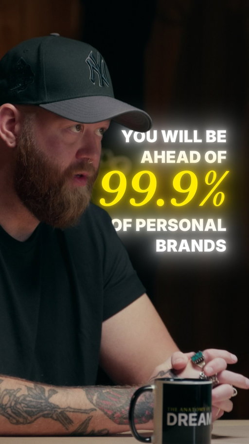 Comment “CALEB” for the direct link to this episode. 🎙️

Over the course of building Anatomy of a Dream, I watched nearly every one of Caleb’s videos. I studied the way he thought about content, personal branding, and business, and his lessons genuinely shaped the way I approached this journey.

So, to sit across from someone I had learned so much from, and finally ask all of the questions I’d been carrying with me along the way, was surreal.

It meant more to me than I can put into words, and has become a meaningful part of the anatomy of our own dream.

If you’re trying to grow your personal brand, or your brand as a whole, I truly believe this conversation could be the very thing that changes everything for you.

I can’t wait for you to watch it. ❤️