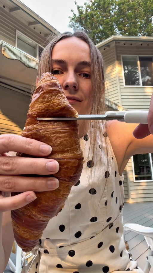 Croissant 🥐 + ice cream 🍦 = you have to try this 🤫