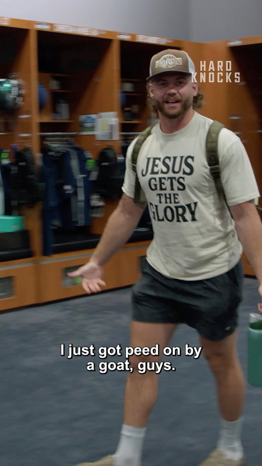 Warm welcome to camp.

Hard Knocks: Training Camp with the Seahawks out now on HBO Max