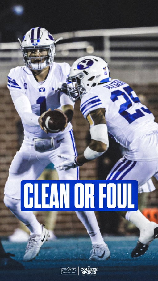 CFB fans what should the ruling be for this? Clean or foul?

•
•
•
#gocougs #byufootball #byu #gocougs🤙 #byumbb