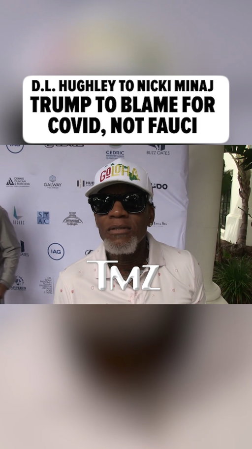 🚀 Nicki Minaj may sing about starships ... but when it comes to real science, D.L. Hughley says she's better off trusting Dr. Anthony Fauci -- and taking a look at the president she supports instead.