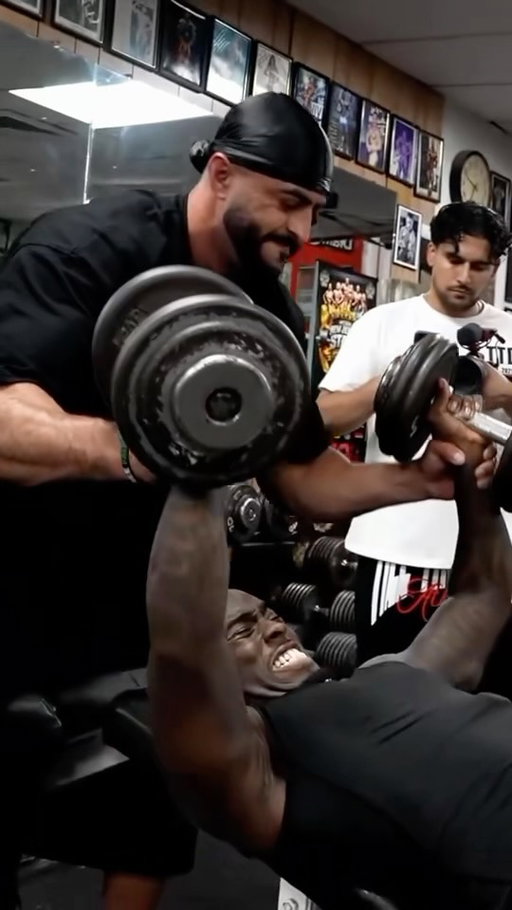 Workout at diamond gym