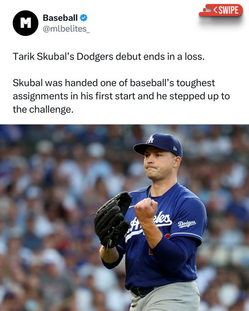 The Skubal era started with a loss—but not because of him.

Tarik Skubal allowed just 2 earned runs and struck out 6 in his Dodgers debut, but the offense couldn’t get going. The Dodgers have now lost 5 games in a row 👀🤔