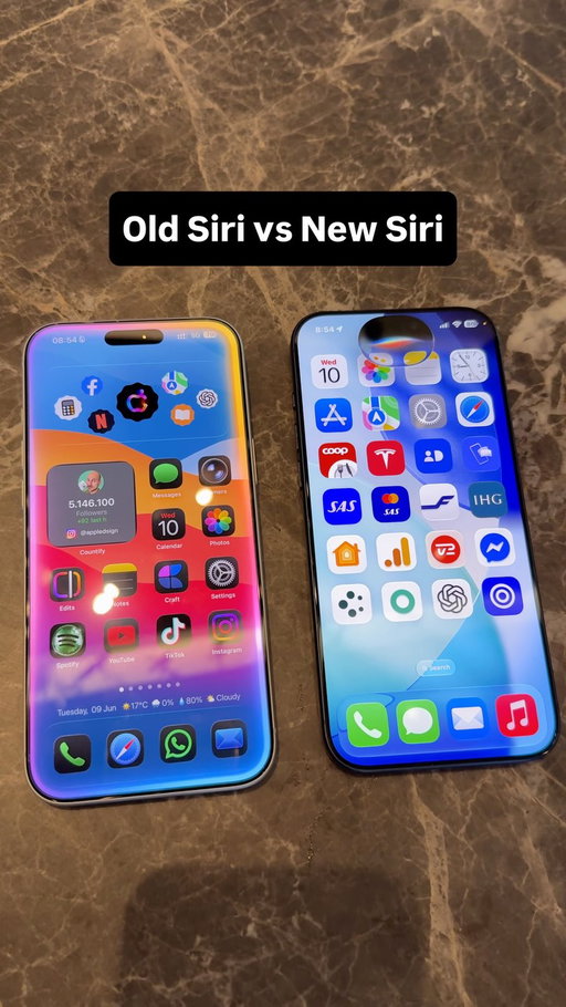 Which Siri design do you prefer?
________
#siri #ios26 #ios27 #iphone18 #appledsign