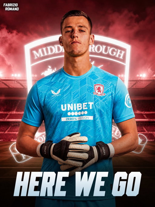 🚨 𝐇𝐄𝐑𝐄 𝐖𝐄 𝐆𝐎! Man United have agreed a deal with Middlesbrough for the sale of Radek Vitek. 🤍❤️🧤

Goalkeepers exits at Man United today as Bayindir joins Celta Vigo… and Radek Vitek joins Middlesbrough on permanent deal. 👋🏻

Green light for medical; £7m fee plus add-ons up to potential £14m package. 💰

Manchester United also mantain 𝟑𝟓% 𝐬𝐞𝐥𝐥-𝐨𝐧 𝐜𝐥𝐚𝐮𝐬𝐞 𝐚𝐧𝐝 𝐛𝐮𝐲 𝐛𝐚𝐜𝐤 for the goalkeeper.