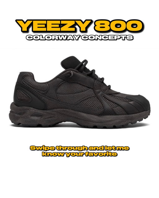 Yeezy 800 Colorway Concepts

#yeezy #yzy #kanyewest #sneaker #fyp