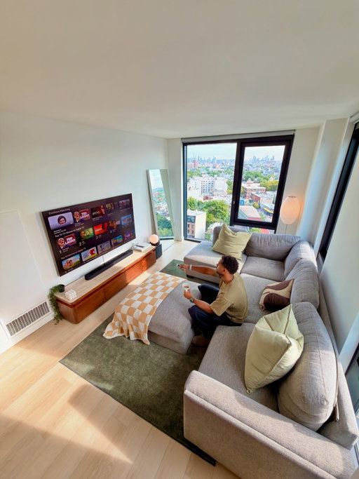 Cozy mornings with Apple TV ☁️