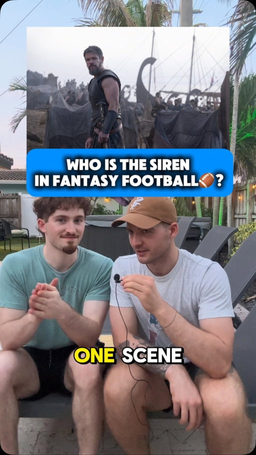 Best fantasy research tool out there. Who is your Siren Song this season? #theodyssey #fantasyfootball #lutherburden