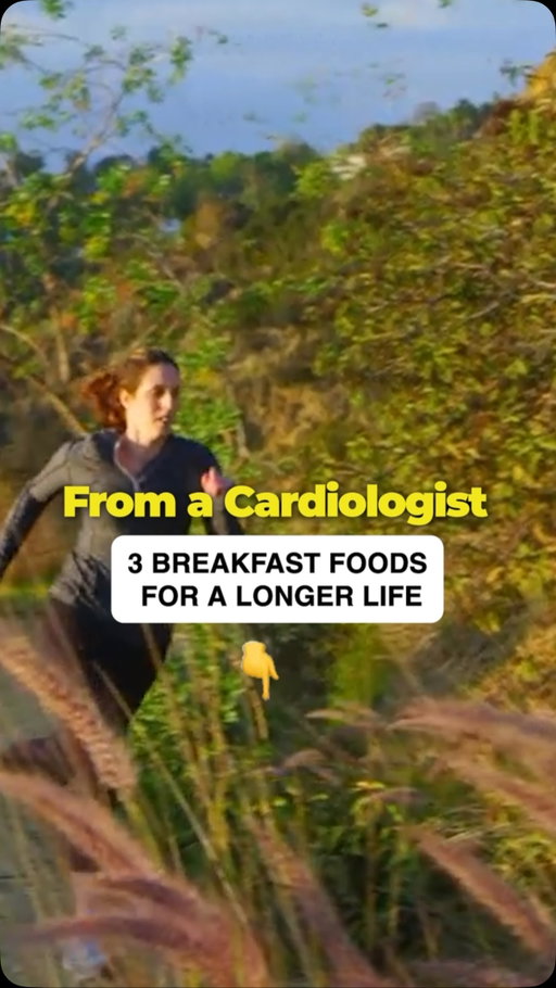 🥣 3 Breakfast Foods a Cardiologist Eats for Longevity!

Want to protect your heart and support a longer, healthier life starting with your very first meal? Dr. Shenkman, A board-certified cardiologist reveals the 3 breakfast foods she relies on to promote cardiovascular health and longevity 🫀☀️

1. Fiber-Rich Oatmeal 🥣
Contains soluble beta-glucan fiber, which actively helps manage cholesterol levels and supports heart longevity.

2. Antioxidant-Packed Berries 🫐
Loaded with powerful polyphenols that combat cellular oxidative stress and maintain healthy blood vessels.

3. Healthy Fats & Plant Proteins 🍳
Nuts, seeds, or eggs to sustain clean morning energy, prevent blood sugar spikes, and support metabolic health.

❤️ Protect Your Heart & Longevity Every Day!
Pair a nutrient-dense diet with doctor-formulated care to support healthy circulation, blood pressure, and total cardiovascular vitality.

👉 Fuel your long-term health with doctor-backed formulas!

🔗 Click 1md.org to shop 1MD Nutrition! 🔗

#HeartHealth #Cardiologist #1MDNutrition #HealthyBreakfast #Longevity