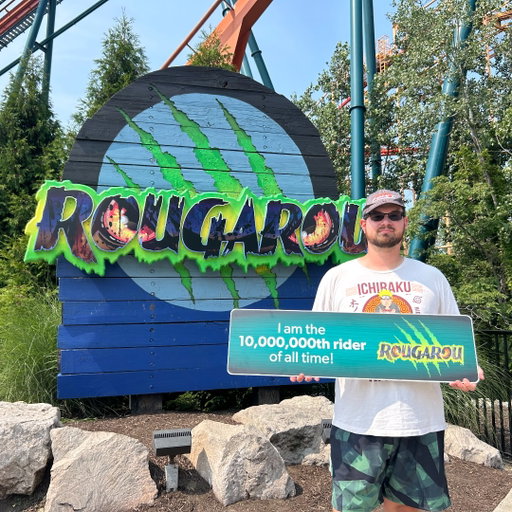 Our riders recently reached monumental milestones! First, Joseph from Baden, PA, was the 10 millionth rider of all time on #Rougarou! 🐺

We also reached some 2026 season milestones:

💙 #BlueStreak's 250,000th rider, Anna L. from Gates Mills, OH
🩵 #GateKeeper's 500,000th rider, Harper from Austinburg, OH
💙 #MillenniumForce's 500,000th rider, Matthew from Avon, OH
🧜‍♀️ #SirensCurse's 500,000th rider, Emma from South Hampton, England
🏎️ #TopThrill2's 500,000th rider, Kyrell from Indianapolis, IN
🦅 Valravn's 500,000th rider, Carson from Gallion, OH
🤠 #SteelVengeance's 500,000th rider, Lynn from Washington, DC
🐭 #WildMouse's 250,000th rider, Blair from Avon, OH
🐤 #WoodstockExpress' 100,000th rider, Jordan from Twinsburg, OH
