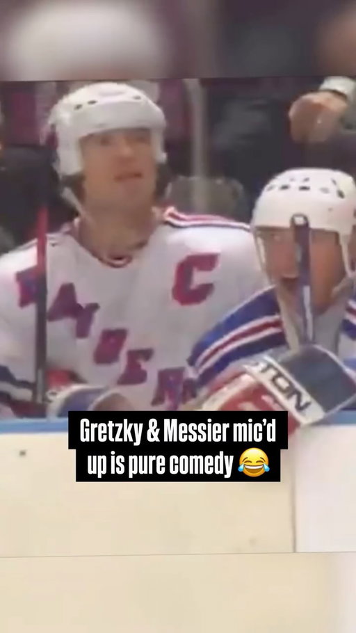 Hearing Gretzky and Messier drop f bombs is so weird 😂