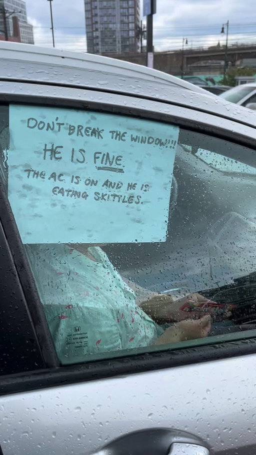 Don’t break the window!