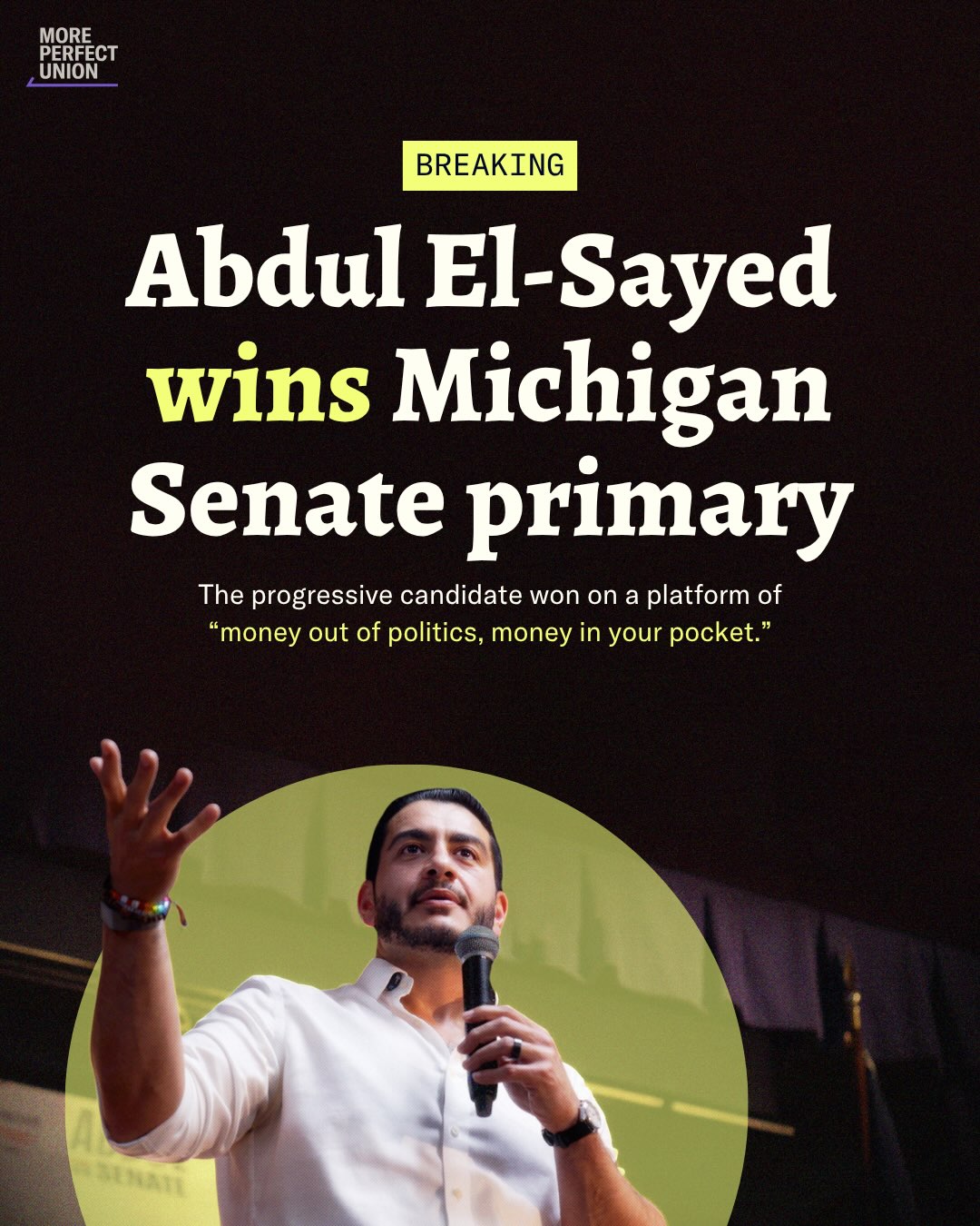 Progressive candidate Abdul El-Sayed has won the Democratic nomination for U.S. Senate in Michigan.

This Senate race is seen as a must-win for Democrats in order to take back majority control of the chamber in November.

The Republican nomination went to Trump-endorsed former congressman Mike Rogers.