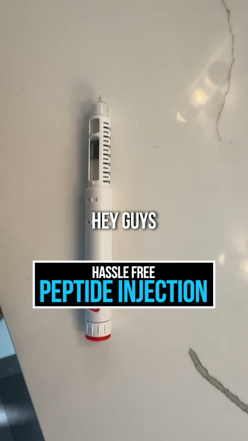Turn. Click. Inject.

Three simple steps. That's it.

#Longevity #HealthTech #Innovation #RegenerativeMedicine