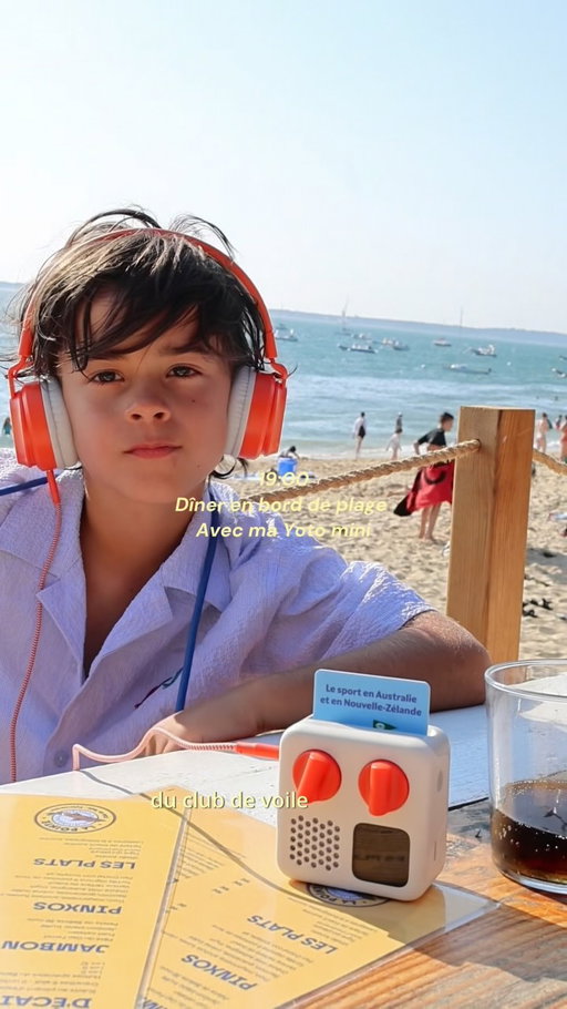 Une journée avec ma Yoto Mini☀️
@yotoplay_fr 
Salut, c’est Raphaël ! Aujourd’hui, je vous emmène avec moi et ma Yoto Mini toute la journée publicité