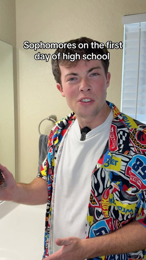 Who’s ready for the junior video? #sophomores #school #highschool #firstday #relatable