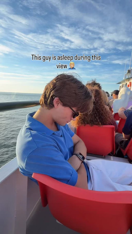 Must of been a long night last night 😭 #capecod #marthasvineyard