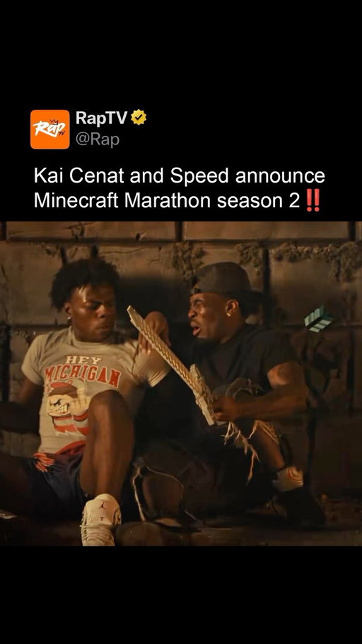 Kai Cenat and IShowSpeed announced that Minecraft Marathon is returning August 7th at 5 pm ET‼️🔥

Are y’all going to watch⁉️
