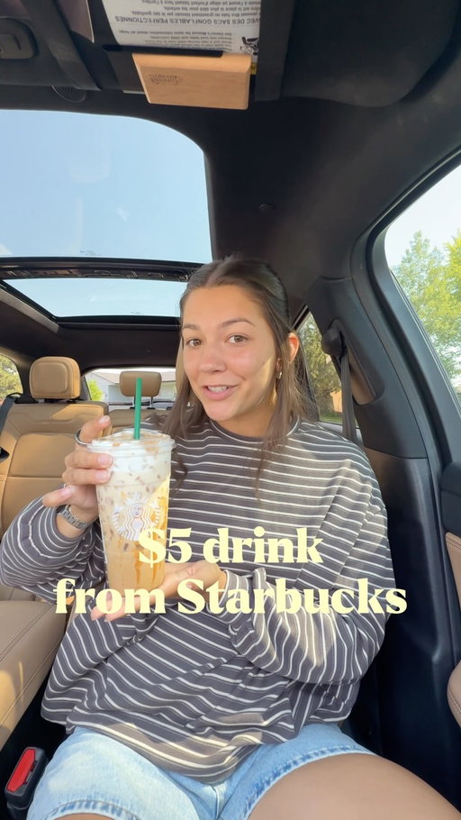 This drink was only $5!! Save this and run and go get it! 🧸💛✨ @starbucks #lifestyleinfluencer #starbucksdrink #starbucks #starbucksvlog #starbuckshack