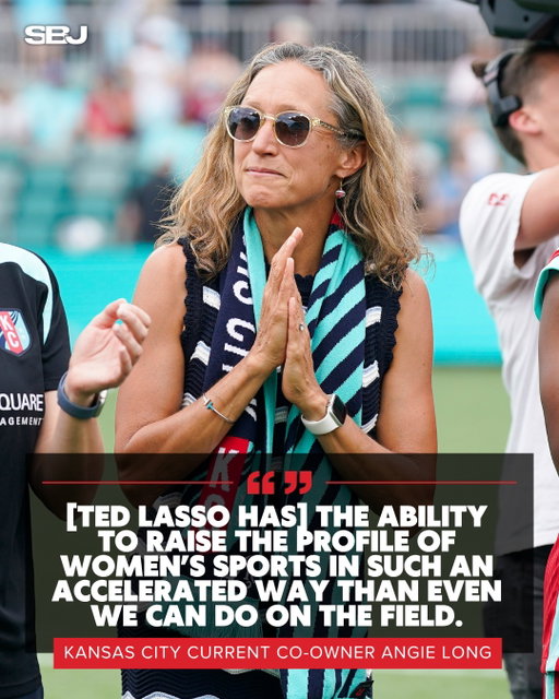 The Kansas City Current are getting the Ted Lasso treatment ⚽️📺

The NWSL club helped inspire Season 4’s storyline. 

The first episode, filmed in part at CPKC Stadium, uses the Current's sold-out atmosphere and fan enthusiasm as a catalyst for launching AFC Richmond's women's team.

Current co-owner Angie Long called the partnership an endorsement of what the organization has built.