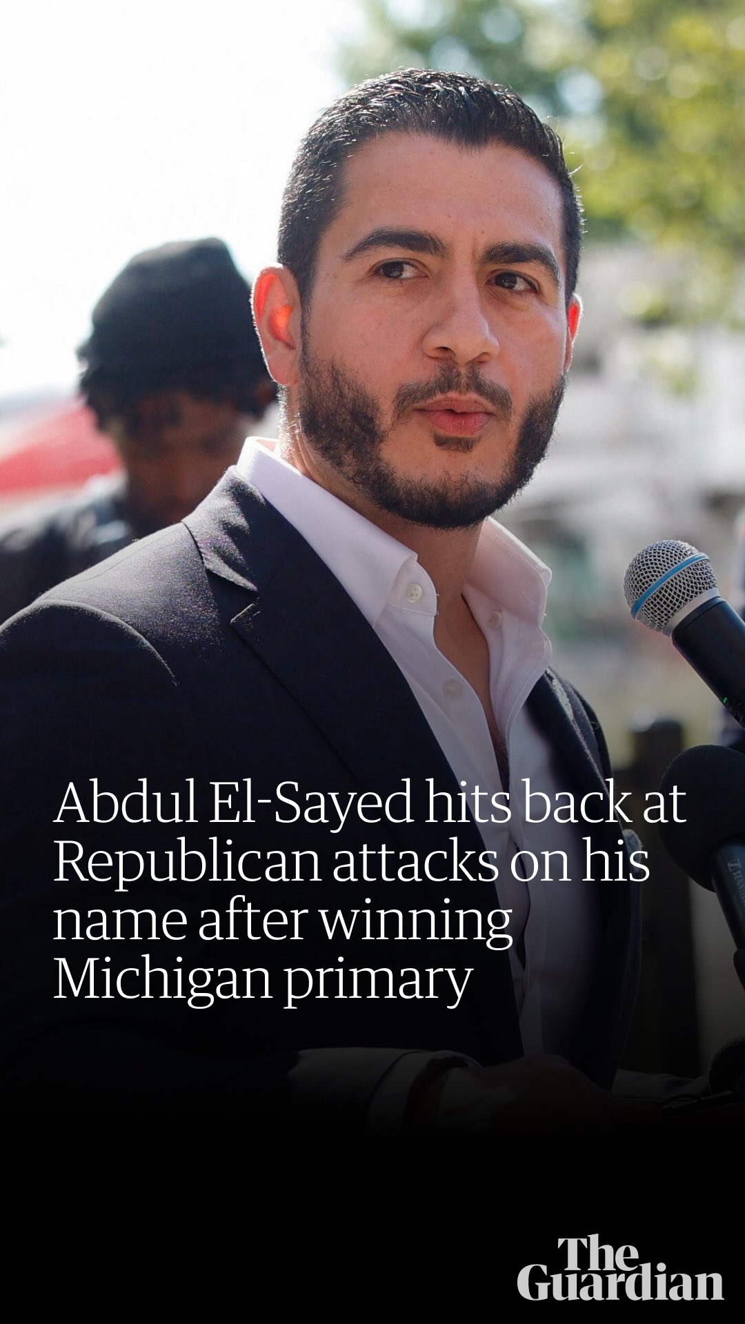 'My name is not taking us to war'

Abdul El-Sayed delivered a fiery victory speech after winning the Democratic nomination in the US Senate seat in Michigan, beating Haley Stevens in a bitter competition that became a referendum on the changing face of the Democratic party.

In his victory speech, he called for unity among Democrats while calling out his Republican opponents' attacks against him.

El-Sayed will now face Republican Mike Rogers in the November midterms, in a key race that will help decide the balance of power in the Senate.

Watch his speech here, and follow the link in bio for the full story.