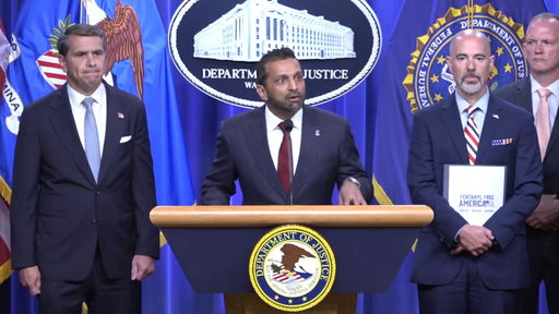 @FBIDirectorKash: "Our adversaries are taking advantage of the loopholes and the lack of enforcement by the prior administration to fleece our senior citizens of their valuable life savings. And they are doing it in a sophisticated manner, and it takes a whole-of-government approach, which you see here represented today, led by the Attorney General, to execute on that mission to safeguard our senior citizens."