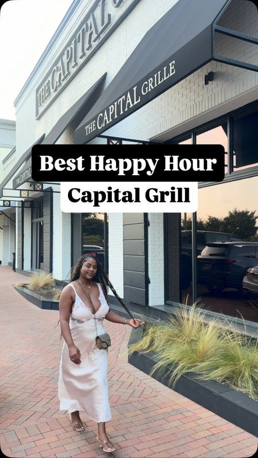 If you needed a sign to romanticize your weekday… this is it. 🍸✨

We checked out the happy hour at The Capital Grille in Plano (Legacy North), and it did NOT disappoint. Think handcrafted cocktails, wines by the glass, and shareable appetizers starting around $10—all in one of the prettiest lounge atmospheres. Happy Hour (aka Capital Hours) runs Monday–Friday from 3–6 PM in the lounge. 

But the real standout? The service. Every single staff member made us feel so welcome, and that’s what will have us coming back again and again.

So next time you’re in a city with a Capital Grille, do yourself a favor and stop in for happy hour. Trust me… it’s worth it. 🥂 ✨#happyhour #dallashappyhour #dallasfoodie#dallascontentcreator