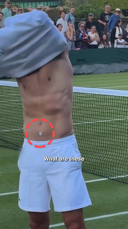 No way these do anything 😭 #sportsscience #sportstech #tennis #wimbledon