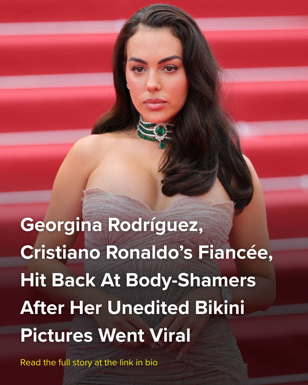 Off the back of the FIFA World Cup, soccer star Cristiano Ronaldo and his fianceé, Georgina Rodríguez, were recently seen enjoying some downtime on a yacht in Mallorca, joined by 16-year-old Cristiano Jr. Several seemingly candid and unedited pics of Georgina minding her business in a bikini went viral and, unfortunately, became the subject of intense body-shaming commentary online. And now, the Argentine-Spanish reality star has hit back at the hate with a powerful message.
Georgina wrote that she had seen the online criticism about her body and talked to Cristiano about it, admitting that the hateful comments had made her feel like she was being labeled as "fat" since she makes a "living" off of her "image." In response, Cristiano apparently reminded her of "what truly matters."
"Funny thing is that this happens every summer. Every year my body is news again," Georgina wrote on Instagram. "And then I wonder... Who decides which is the 'right' body? Do we really still think that happiness has a size? I workout because it makes me happy. Because I'm passionate about it. Because that hour at the gym is one of the highlights of my day. It gives me health, peace of mind, discipline, energy and wellness. It's never been a struggle to lose weight; it's always been a way of taking care of me."
At the time of writing, Georgina's post has over 5 million likes and 107,000 comments. She's also getting tons of support over on Reddit, where people are in disbelief that she had to speak out in the first place. "The world is a scary place when a woman who looks like that (or anything!) has to defend her body from criticism. Because what the f*ck," one user wrote.
Read more at the link in bio. 

📷: Getty Images / Georginagio via Instagram