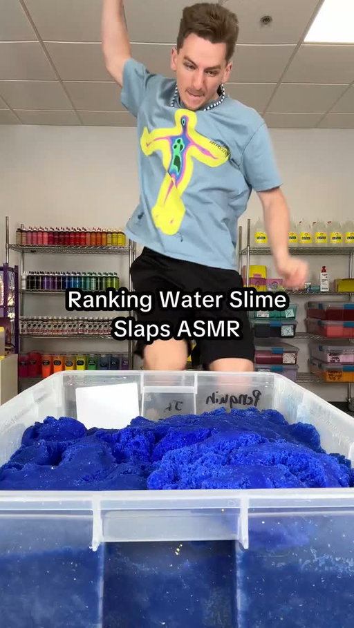 chunky water looked painfullll 🫣 Peachybbies.com restocks with slimes Friday at 7pm EST! ✨🎉