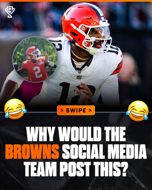 Who thought this was a good idea??😭😭😭

The Browns social media team probably thought they were posting a dime, but fans immediately locked in on something completely different. Instead of talking about the completion, people couldn’t stop mentioning how much the football was wobbling through the air. It’s one of those clips where the result almost doesn’t matter because the spiral instantly becomes the main character of the video.

As soon as the highlight hit social media, the replies turned into a comedy show. Every replay had people freezing the frame, zooming in, and joking that the ball looked like it was fighting the wind the entire way downfield. A training camp highlight meant to build excitement ended up fueling another round of debates about Shedeur Sanders’ mechanics.

At the end of the day, one wobbly throw in practice doesn’t define a quarterback, but posting it from the team’s own account definitely gave the internet something to run with. Fans are going to overanalyze every rep during training camp, and when the official team page uploads a pass that isn’t a perfect spiral, it’s almost guaranteed to become meme material before anyone talks about the actual play.

Follow US (@sportsculture) to stay locked in if you love sports! 🔥

Via (Browns , X)