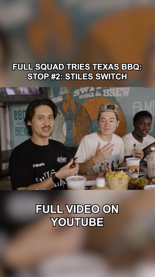 Ashton NEEDS to spice up his hot takes 😭

#fyp #fullsquad #foodreviews #bbq #texas