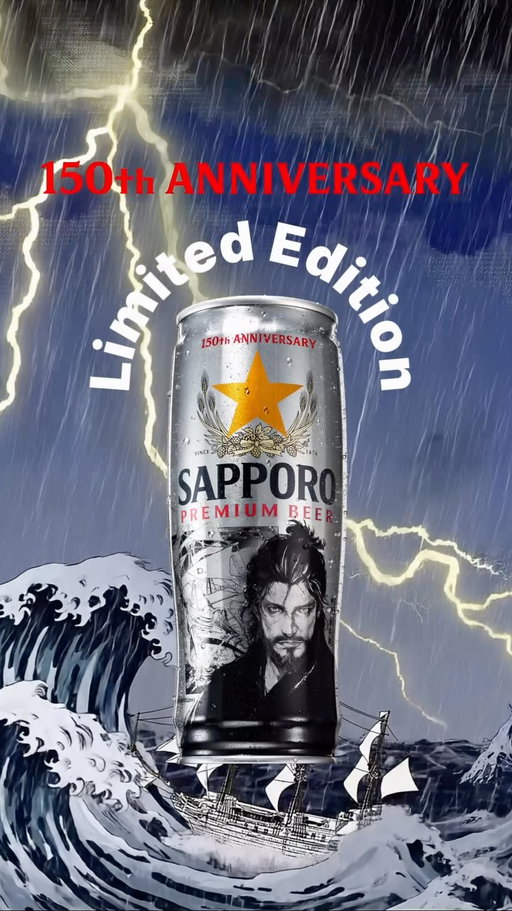 Introducing our limited-edition 150th Anniversary can.

Inspired by the legendary journey of Seibei Nakagawa, the first brewer of Sapporo and the journey that started it all 🍺🇯🇵

Now making its way to stores near you!

Explore Seibei Nakagawa’s journey in our interactive manga-style story. Link in bio.
