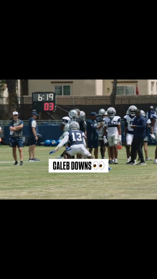 Caleb Downs is already looking ELITE and it’s only training camp

🎥 @rookwatch