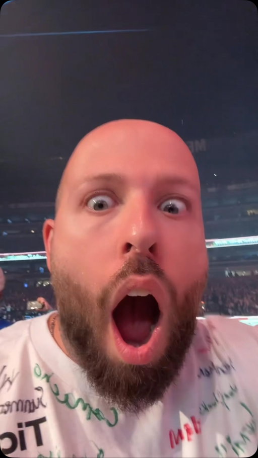In honor of Brock Lesnar “retiring” my reaction to his return at Summerslam #WWE