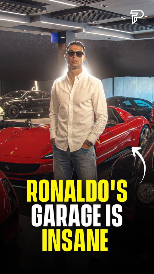 Cristiano Ronaldo has given followers a rare look inside his ridiculous supercar collection with a post captioned “My Toys.” The garage features a Ferrari Daytona SP3, a Monza SP1, a Purosangue, and a Bugatti Veyron Vitesse, sitting next to his Bugatti Centodieci, one of only 10 ever built and worth around $10 million on its own.

The cars shown are collectively worth over $30 million, and Ronaldo has previously said he’s lost count of how many he actually owns.

#hosted #pubity #viral