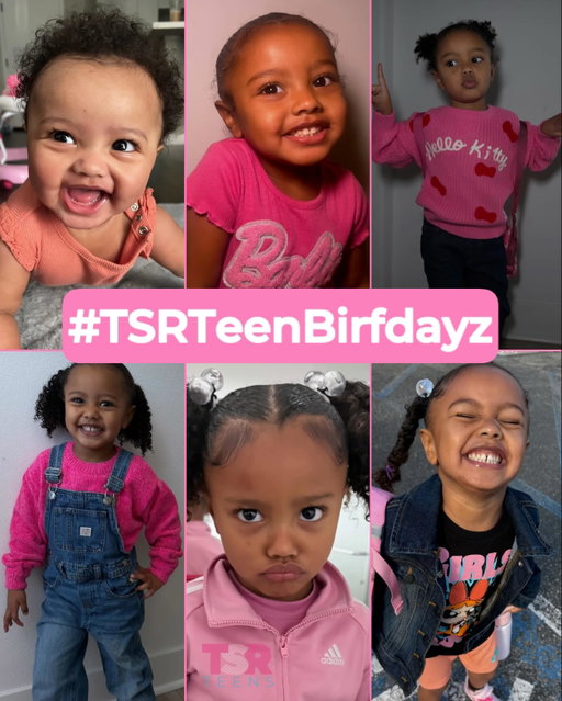 #TSRTeenBirfdayz: Aww! 🥹💕 PinkFace is officially 4 years old! #TeaMates, help us wish #JourneyPorter a very happy birthday! 🎂🎉 (✍🏽: #TSRStaffKH)