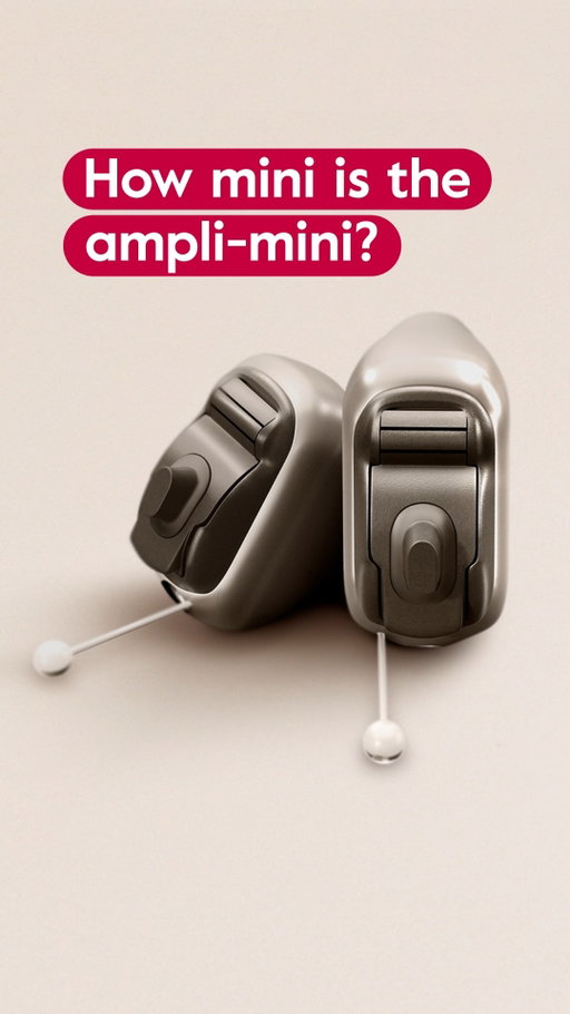 The ampli-mini. There’s a reason they’re named that ​🤏​

Try them for free for up to 30 days.​
Click the link in our bio to book an appointment and start your free trial.

#hearingaids #minihearingaids #invisiblehearingaids