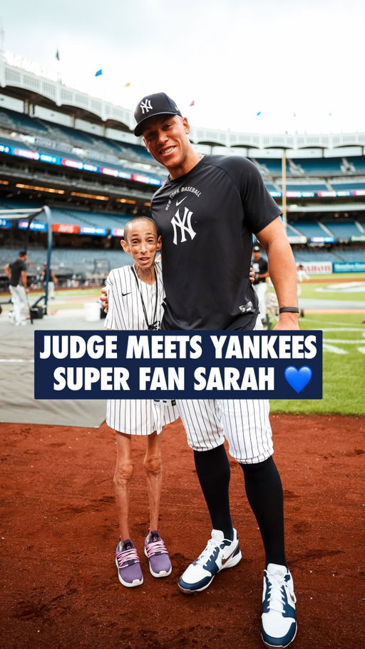 What it’s all about 💙

@thejudge44 had the opportunity to meet Yankees Superfan Sarah before tonight’s game