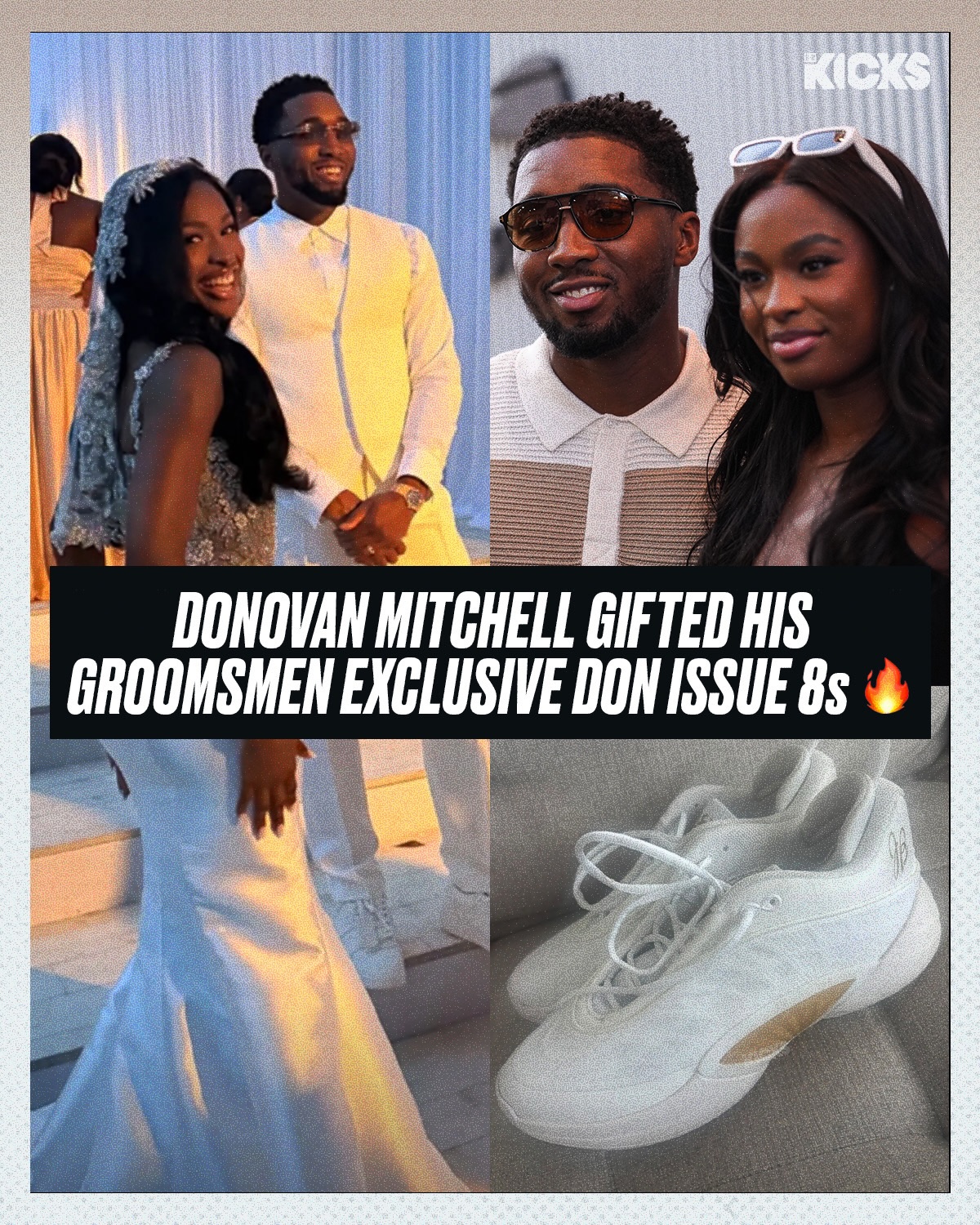 Donovan Mitchell and adidas hooked up his groomsmen with a special don issue 8 for his wedding 🔥

(via @epaschall)