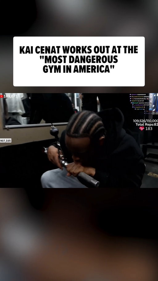 😱🏋️‍♂️ Kai Cenat works out at Diamond Gym in Maplewood, NJ also known as the "Most Dangerous Gym in America"