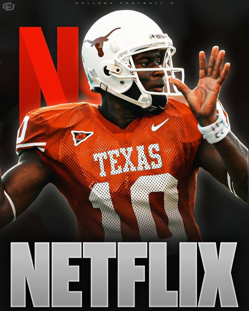 NEW: Vince Young will be featured in a NETFLIX DOCUMENTARY 🤘

The film will tell the story of one of the greatest college football careers ever, highlighting Young’s rise to stardom, his unforgettable performances at Texas, and the legacy he left on the sport.

He was a BEAST at Texas and now we’ll get to go behind the scenes of his time with the Longhorns. The documentary will drop on August 25. 

Vince Young’s Texas Accolades:
• 🏆 2005 BCS National Champion
• 🌹 Offensive MVP of the 2006 Rose Bowl after one of the greatest performances in college football history
• 🏅 Maxwell Award Winner (2005)
• 🏅 Davey O’Brien Award Winner (2005)
• 🏅 Manning Award Winner (2005)
• ⭐ Consensus First-Team All-American (2005)
• 🔥 Big 12 Offensive Player of the Year (2005)
• 🤘 Finished his career with over 6,000 passing yards, 3,100 rushing yards, and 81 total touchdowns
• 👕 Texas retired his iconic No. 10 jersey
• 🏛️ Inducted into the College Football Hall of Fame in 2019.

Thoughts? ⬇️