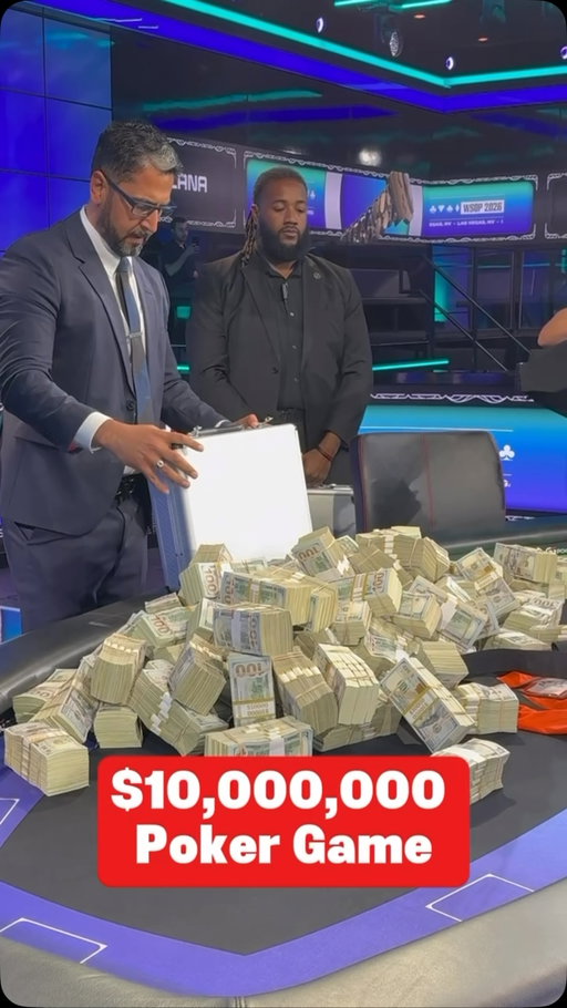 Have you ever seen $10,000,000 cash?